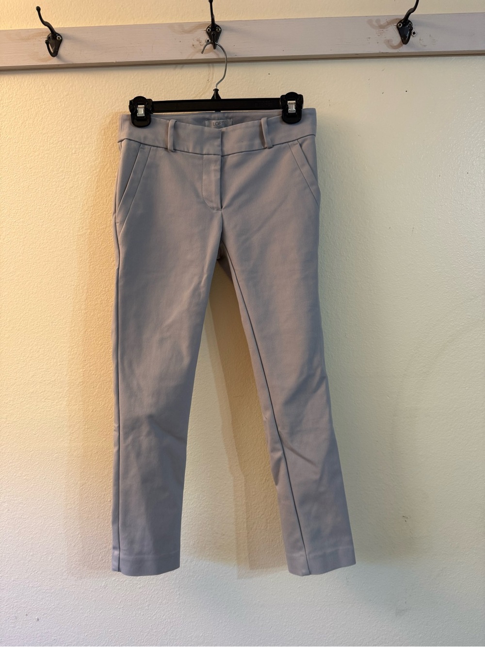 Women's Stretch Slim Ankle Pants - Light Gray